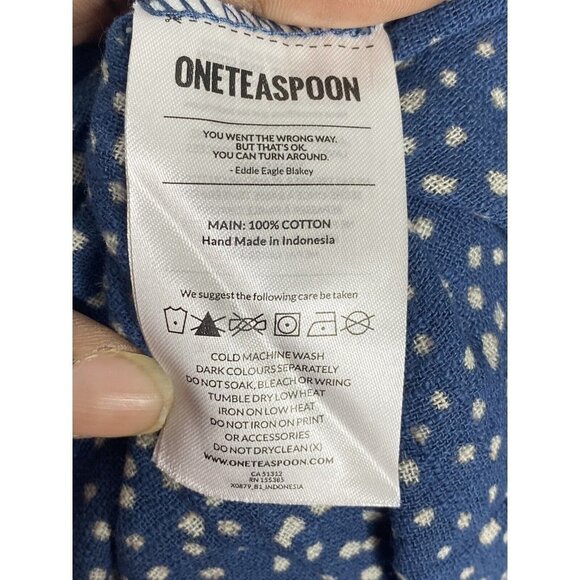 One Teaspoon Woman's Starry Night Wrap Dress SZ S - Picture 5 of 7